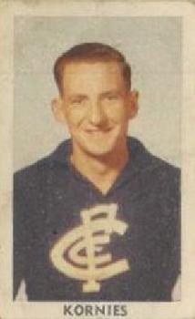 1949 Kornies Victorian Footballers #94 Jack Howell Front